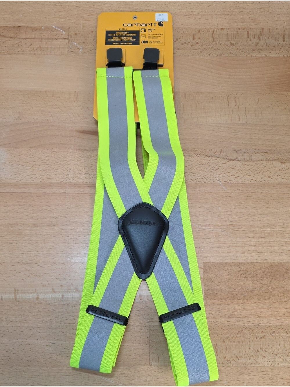 Carhartt Fluorescent Yellow Reflective Work Suspenders 2883